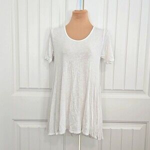 LuLaRoe solid white Perfect T XS soft